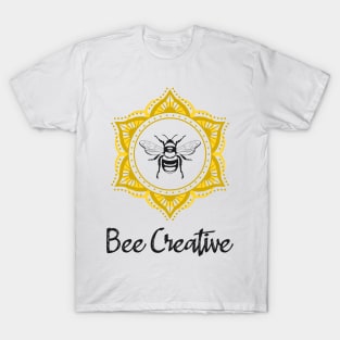 Bee Creative Mandala T-Shirt